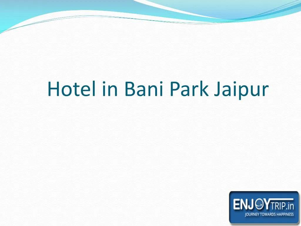 hotel in bani park jaipur