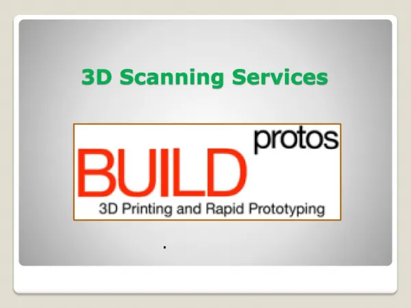 3D Scanning Services in Hyderabad