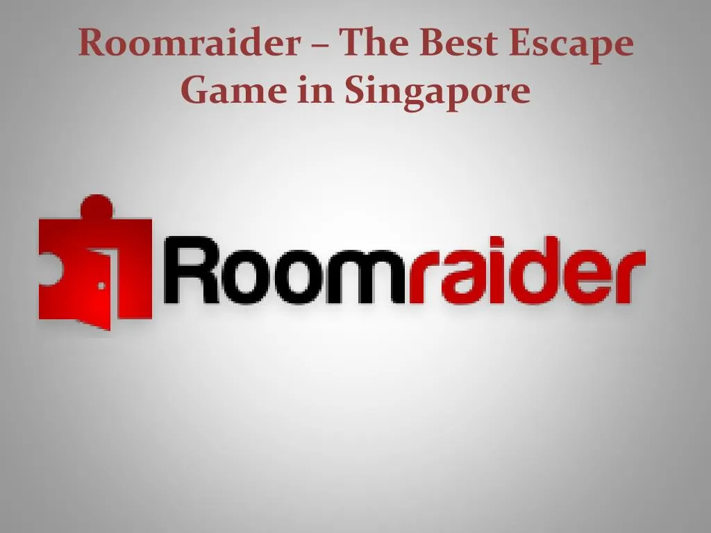 roomraider the best escape game in singapore