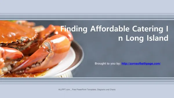 Finding Affordable Catering In Long Island