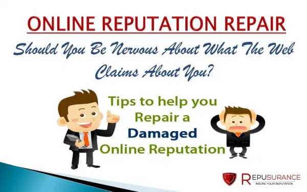 Repusurance - How to Repair Your Online Reputation