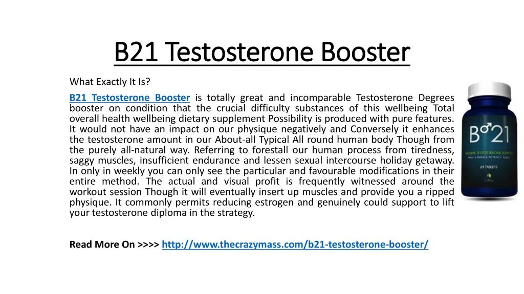b21 testosterone booster