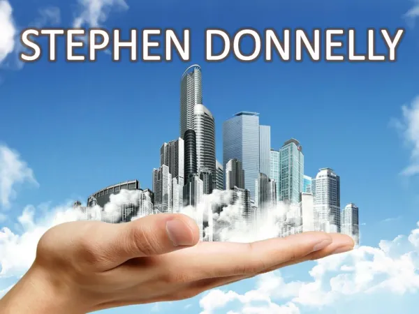 Stephen Donnelly - Residential and Commercial Property Development