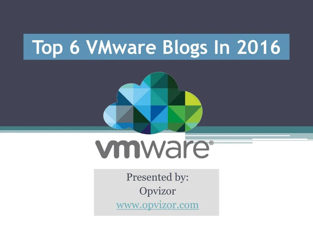 top 6 vmware blogs in 2016