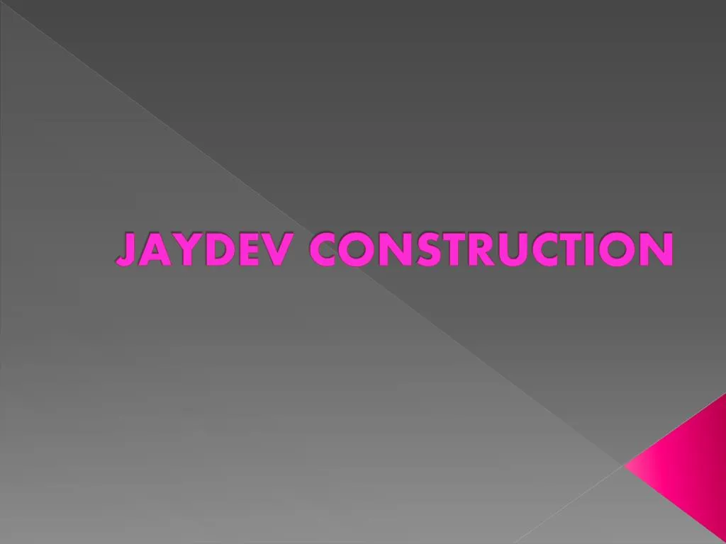 jaydev construction