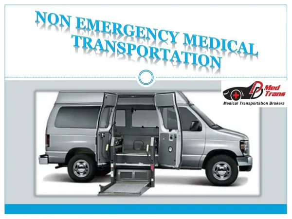 Best Non-emergency medical transportation