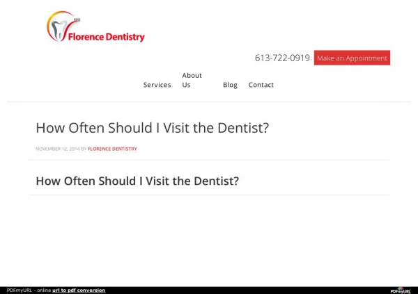 How Often Should I Visit the Dentist?