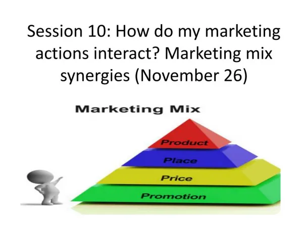 How do my marketing actions interact? Marketing mix synergies