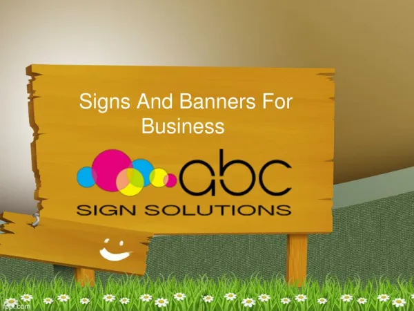 Signs And Banners For Business