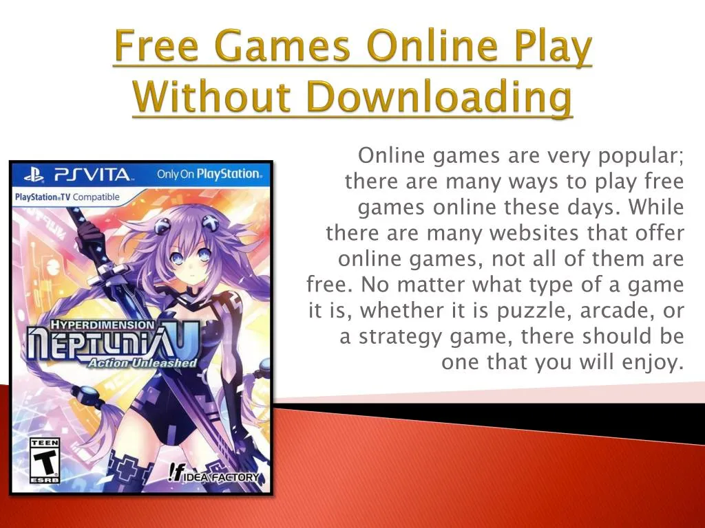 free games online play without downloading
