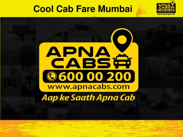 Cool Cab Fare Mumbai
