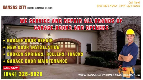 Garage Door Springs Repairs & Replacement in Kansas City, MO
