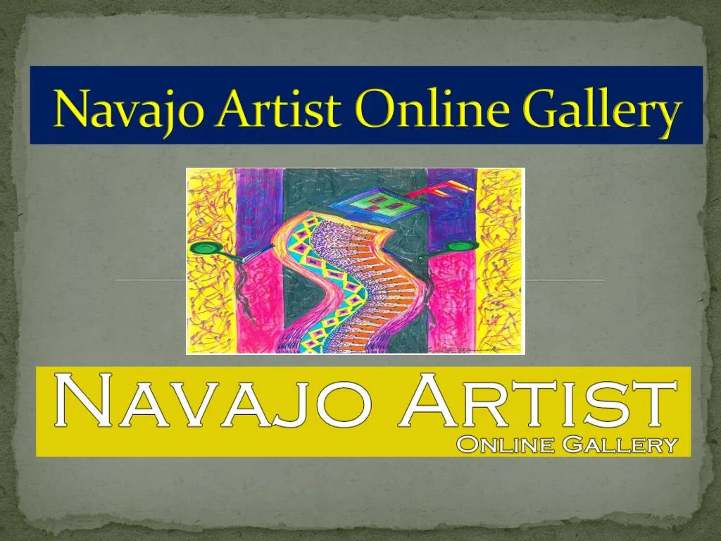navajo artist online gallery