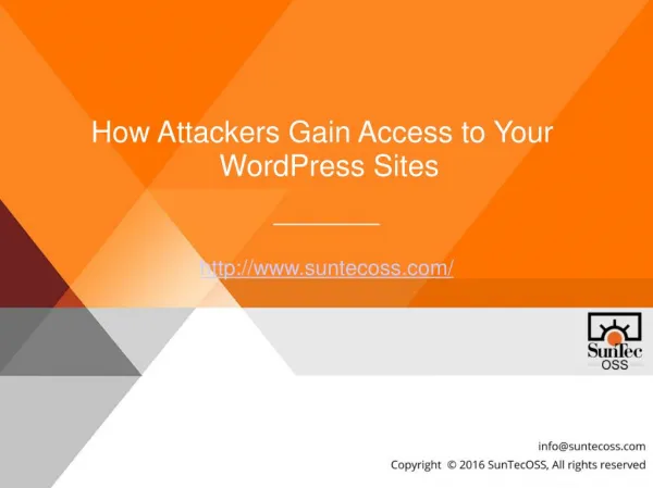 How Attackers Gain Access to Your WordPress Sites