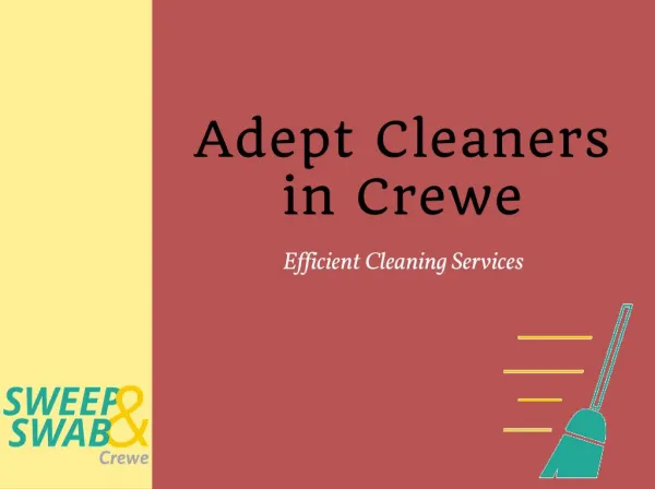 Sweep and Swab Crewe | 01942 562 029