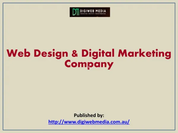Web Design & Digital Marketing Company