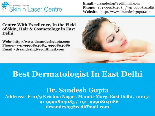 Dermatologist In Delhi
