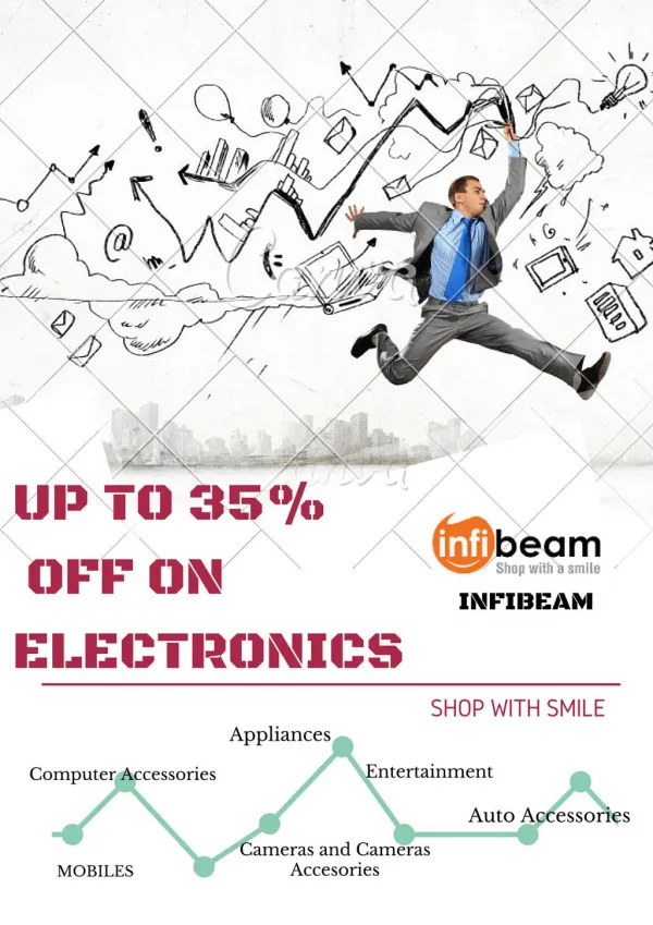 Up to 35% Discount on Electronics Products at infibeam.com