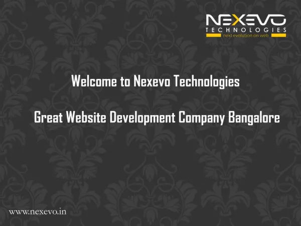 Great Website Development Company Bangalore