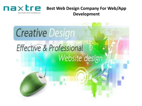 Web Design And Development Companies India
