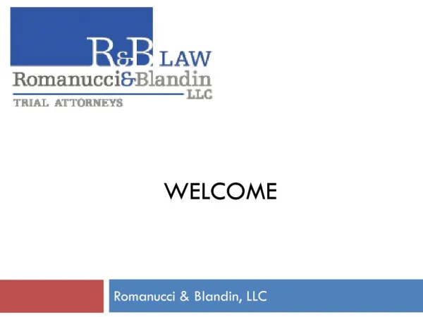 Romanucci & Blandin, LLC