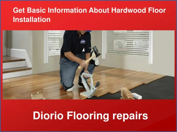 Flooring Installation & Repairs Services
