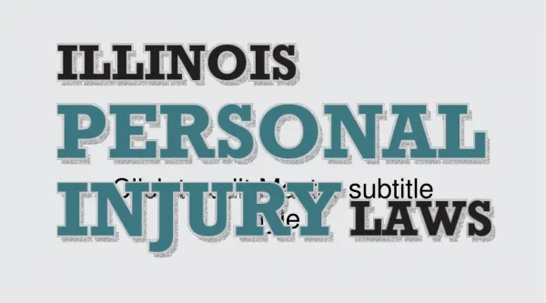 Illinois Personal Injuiry Law Firm (815-209-9030)