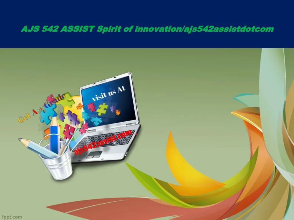 ajs 542 assist spirit of innovation ajs542assistdotcom