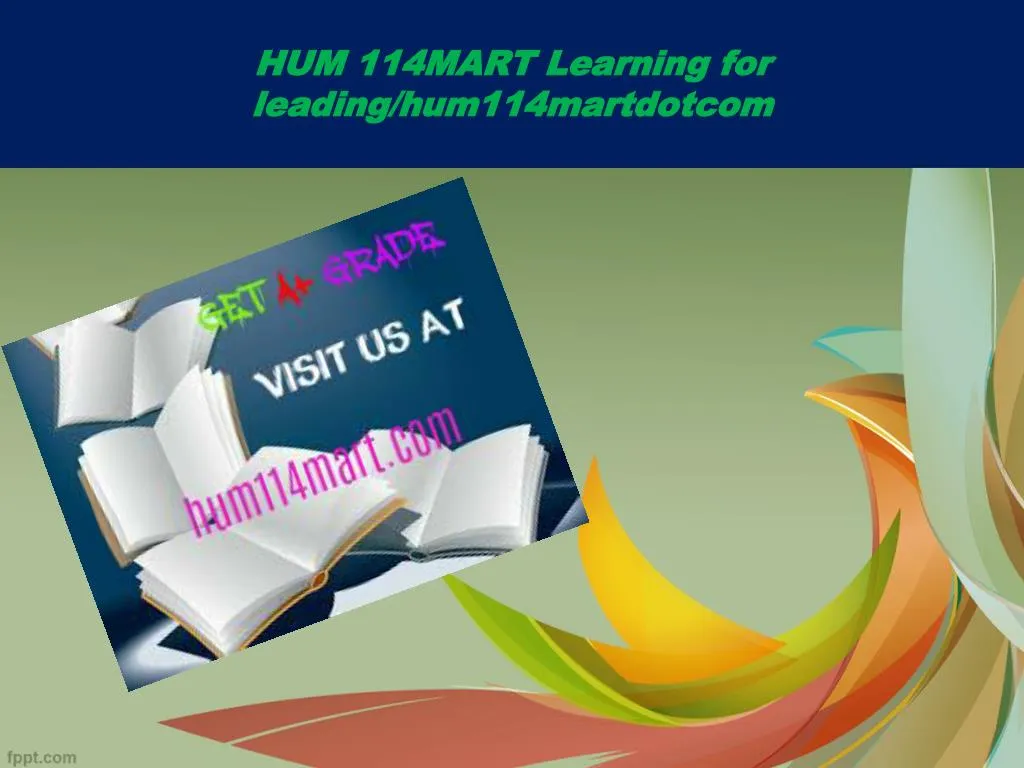 hum 114mart learning for leading hum114martdotcom