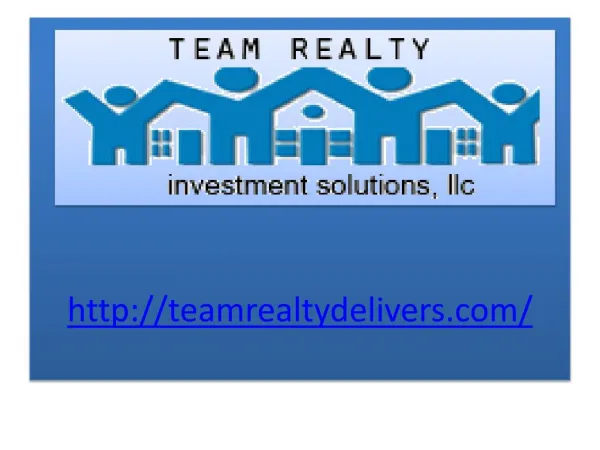 Residential property management services