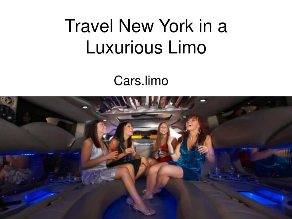 travel new york in a luxurious limo