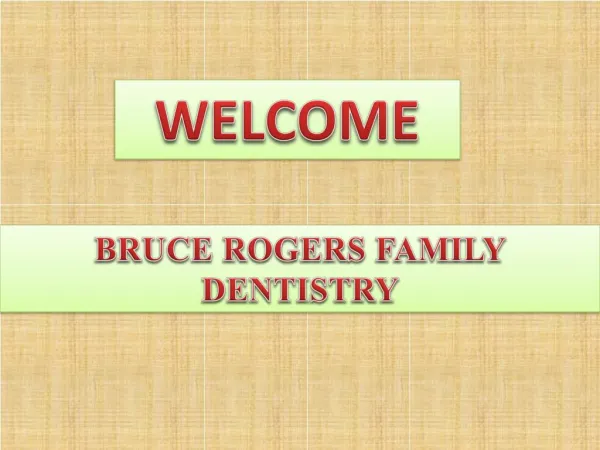 Are you looking for an experienced Family Dentist?