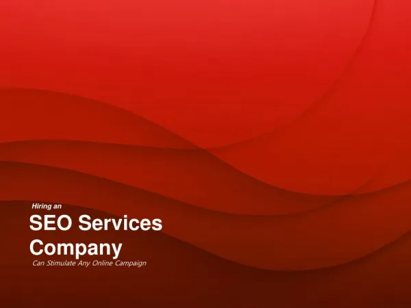 Seo services company
