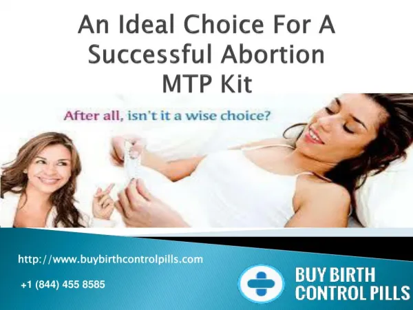 An Ideal Choice For A Successful Abortion - MTP Kit