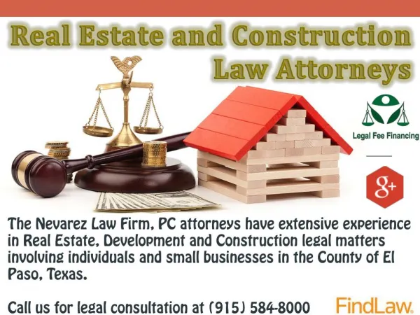 Real Estate and Construction Law Attorneys