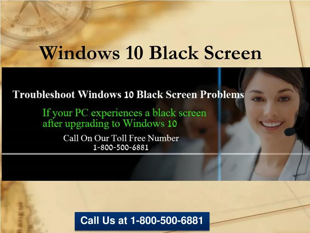 windows 10 black screen