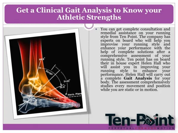Get a Clinical Gait Analysis to Know your Athletic Strengths