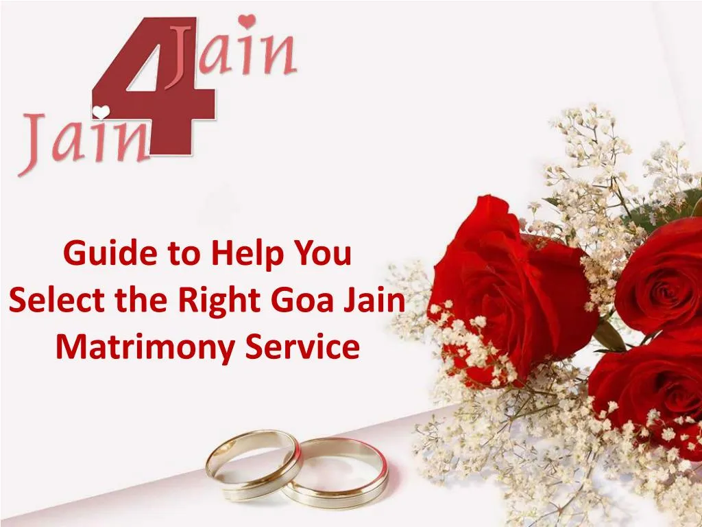 guide to help you select the right goa jain matrimony service