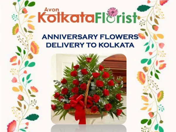 Anniversary Flowers Delivery in Kolkata