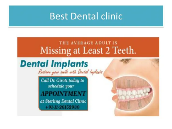 Specialized in Dental Care
