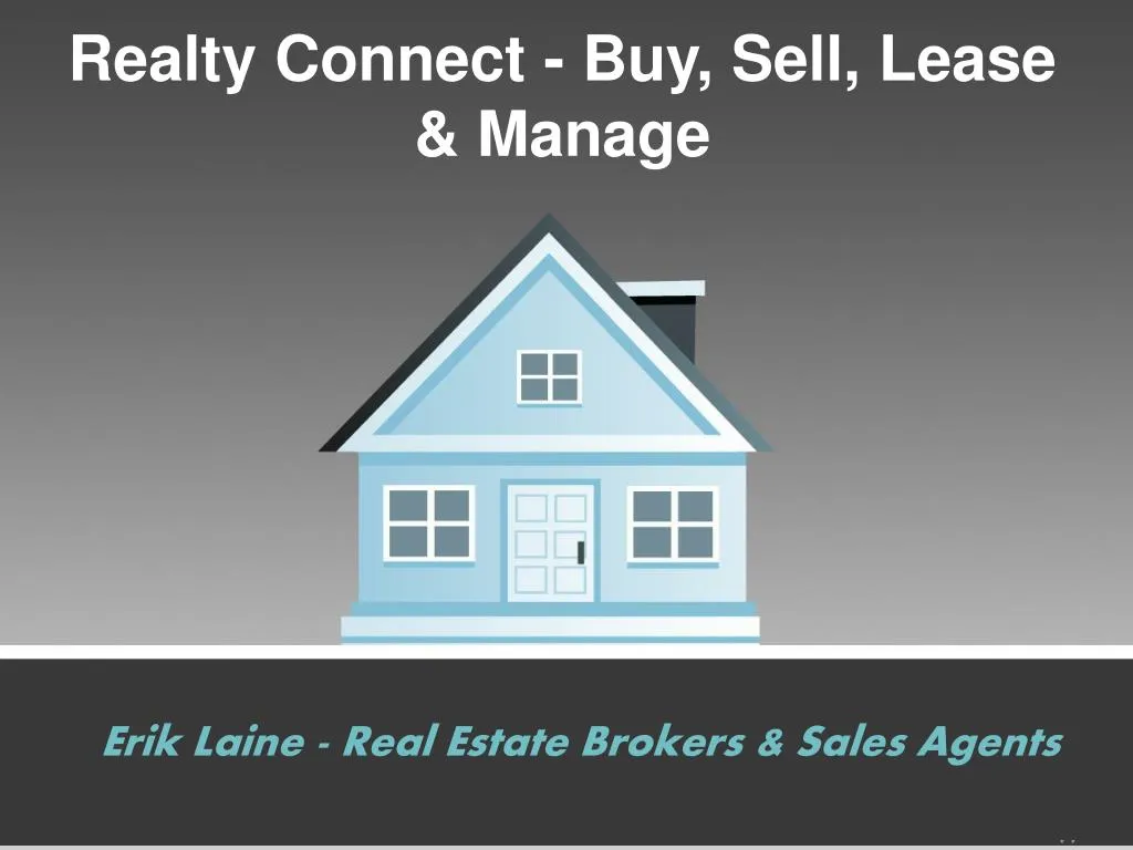 realty connect buy sell lease manage