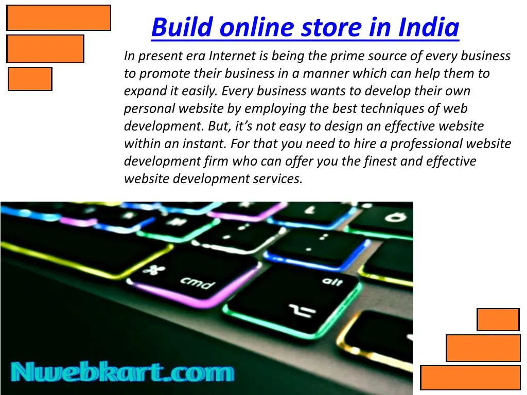 build online store in india