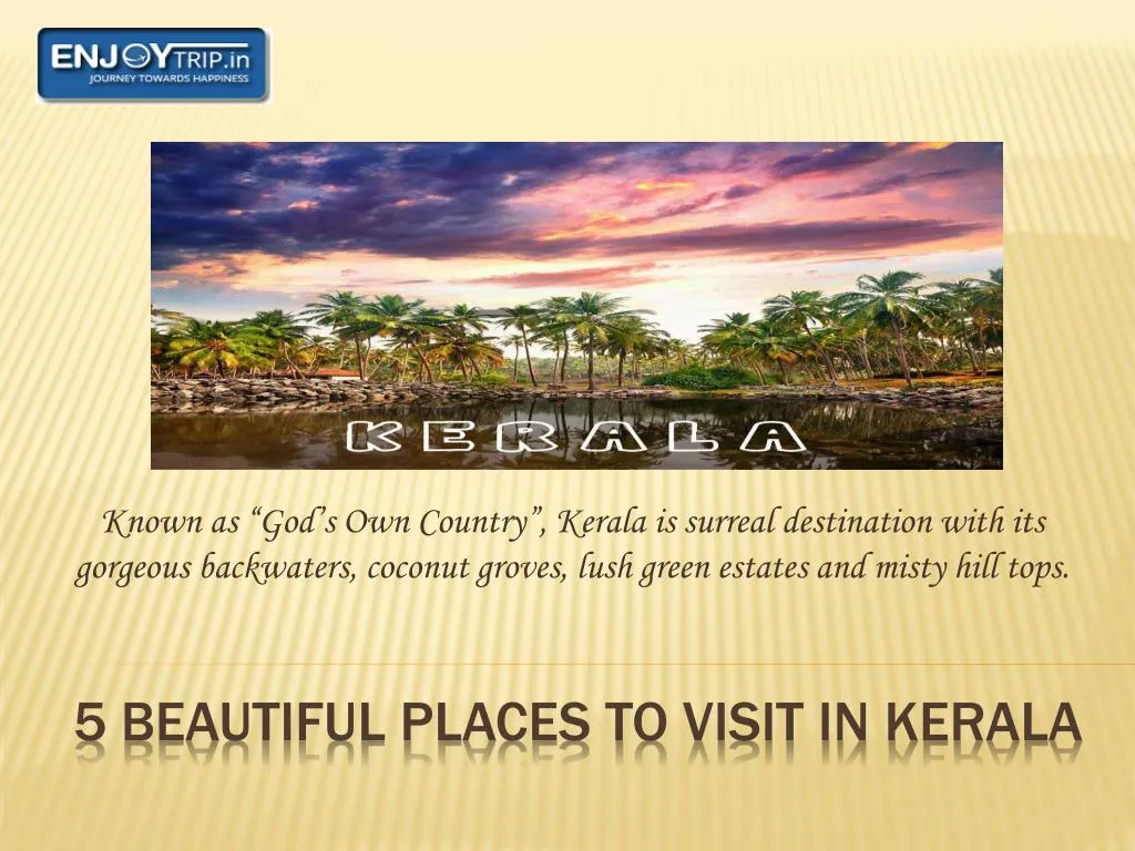 5 beautiful places to visit in kerala