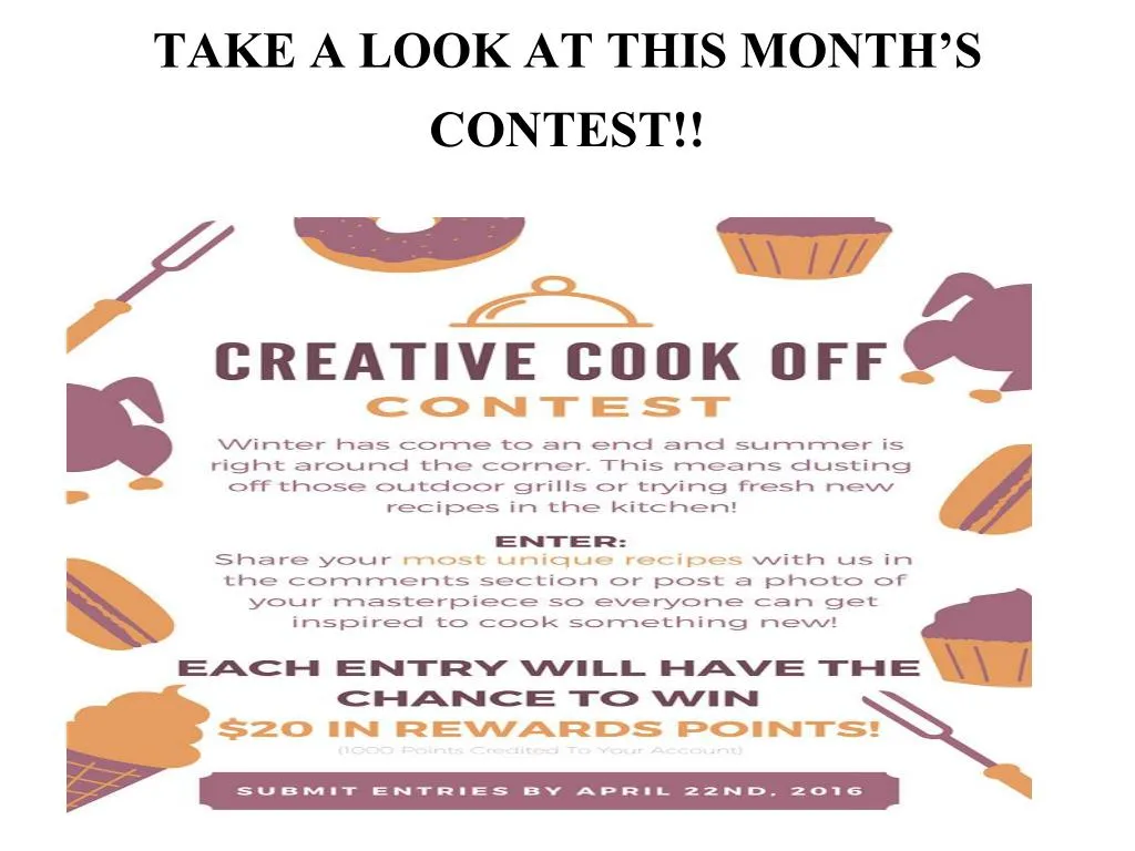 take a look at this month s contest