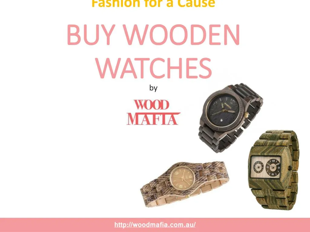 fashion for a cause buy wooden watches