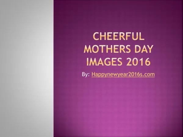 Happy Mothers Day Quotes 2016