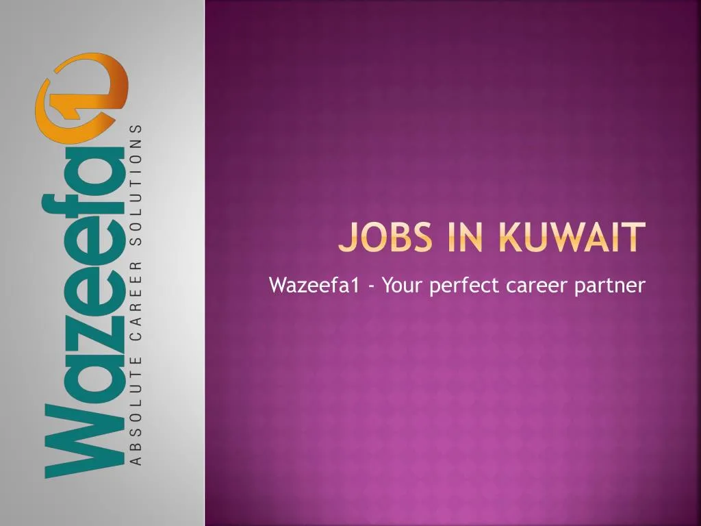 jobs in kuwait