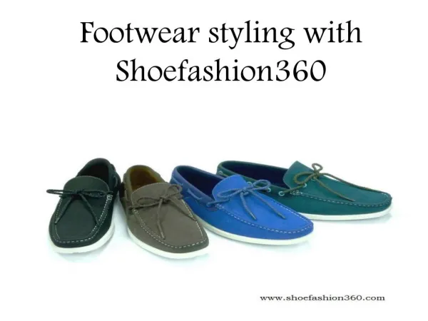 Footwear styling with Shoefashion360
