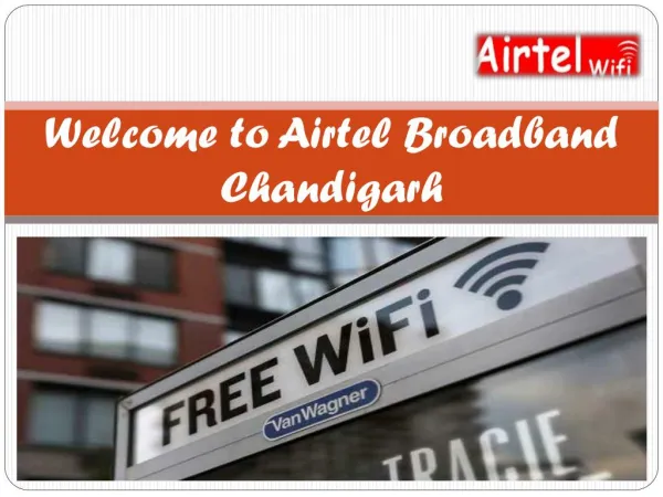 Airtel Broadband Connection Chandigarh