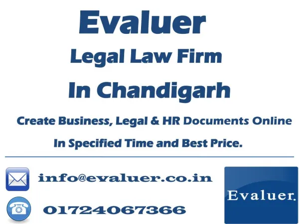 Legal Law Firm In Chadigarh